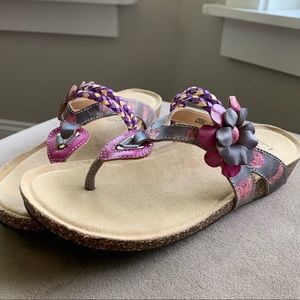 Spring Step L’Artiste Chunali Sandals (sz 9)